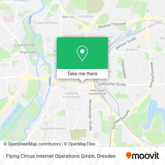 Карта Flying Circus Internet Operations Gmbh