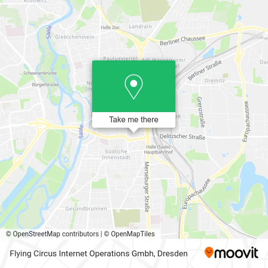 Карта Flying Circus Internet Operations Gmbh