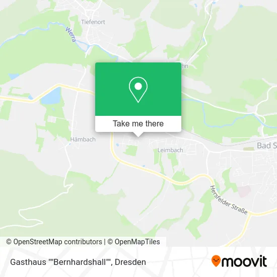 Карта Gasthaus ""Bernhardshall""