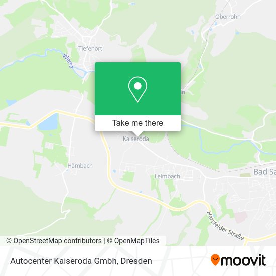 Карта Autocenter Kaiseroda Gmbh