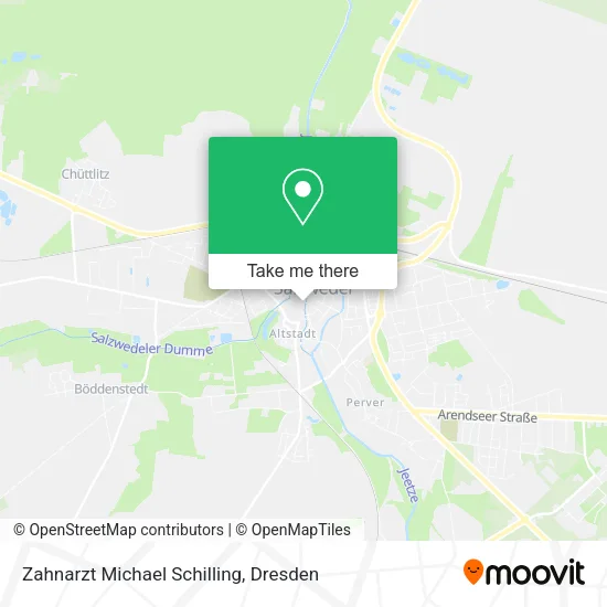 Карта Zahnarzt Michael Schilling