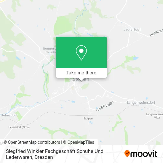 Siegfried Winkler Fachgeschäft Schuhe Und Lederwaren map