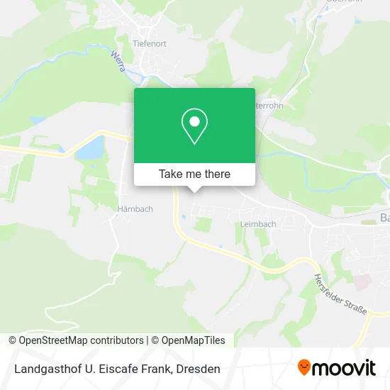 Карта Landgasthof U. Eiscafe Frank