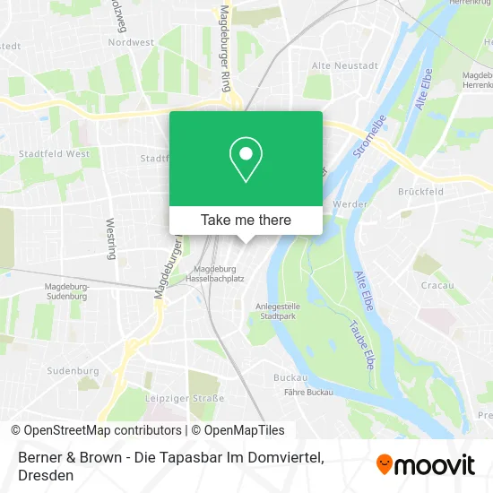 Карта Berner & Brown - Die Tapasbar Im Domviertel