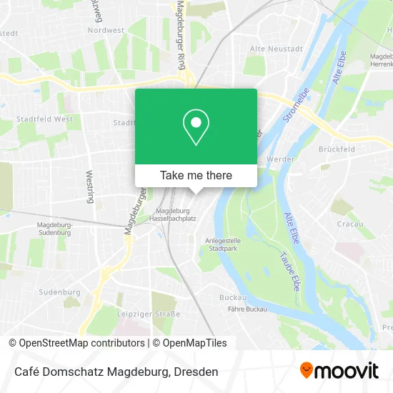 Карта Café Domschatz Magdeburg
