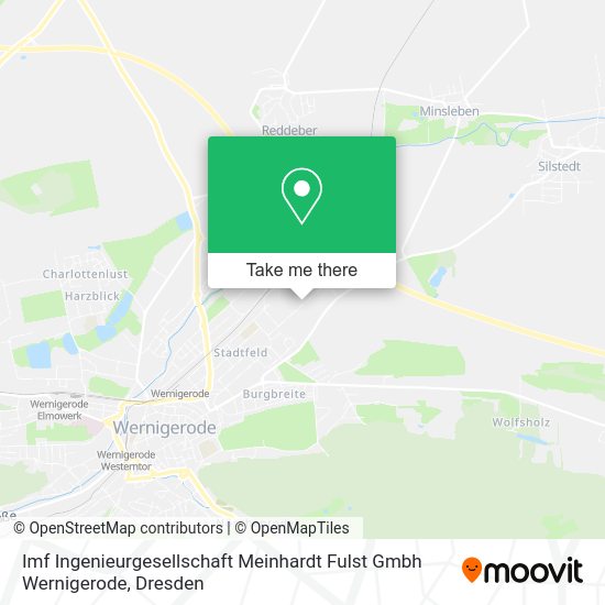 Карта Imf Ingenieurgesellschaft Meinhardt Fulst Gmbh Wernigerode