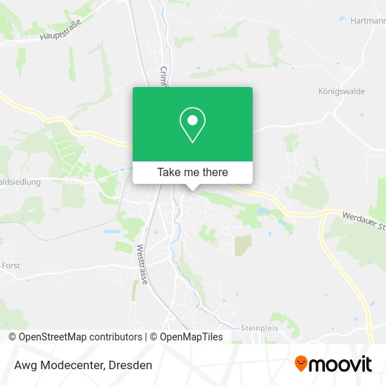 Awg Modecenter map