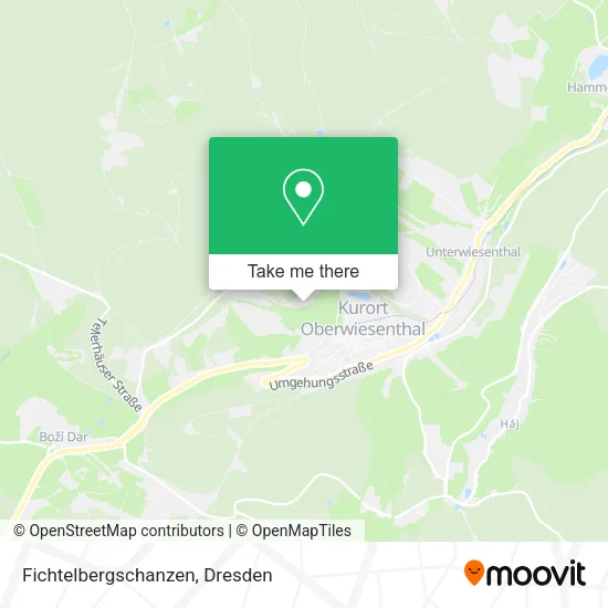 Карта Fichtelbergschanzen