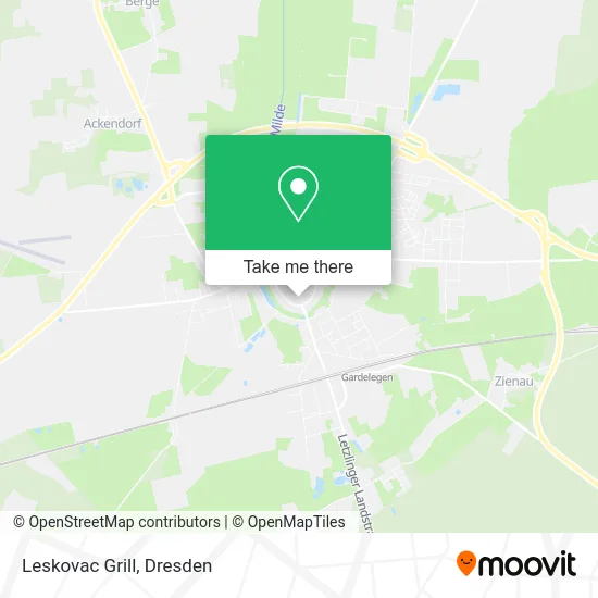 Карта Leskovac Grill