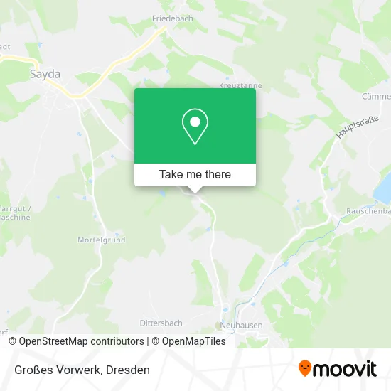 Карта Großes Vorwerk