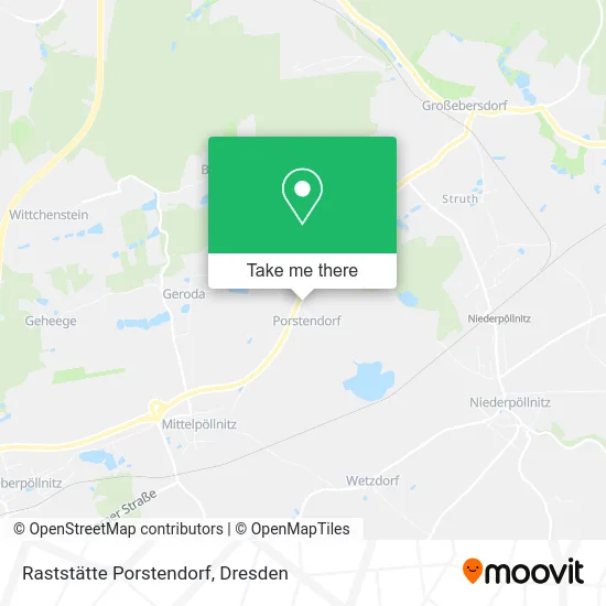 Карта Raststätte Porstendorf