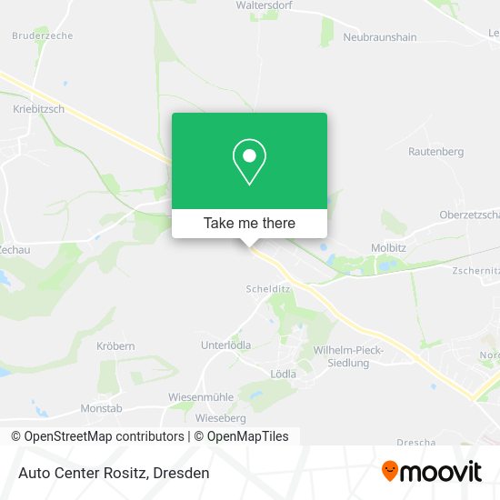 Карта Auto Center Rositz