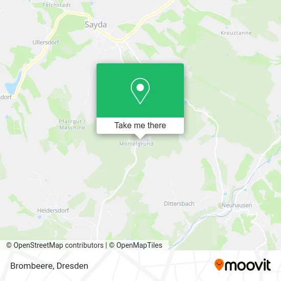 Карта Brombeere