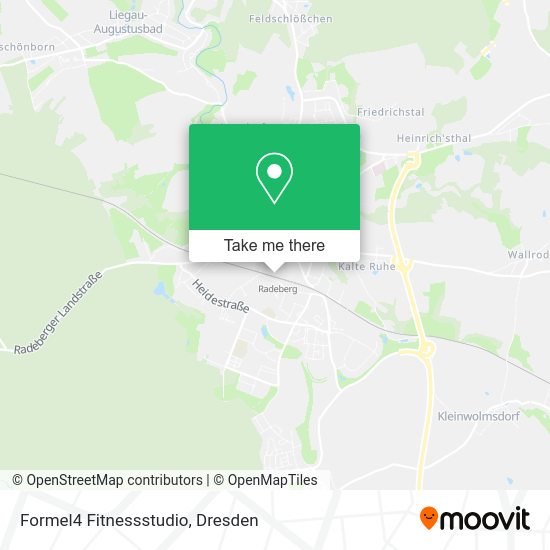 Карта Formel4 Fitnessstudio