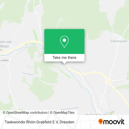Карта Taekwondo Rhön-Grabfeld E.V