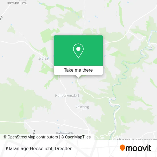 Карта Kläranlage Heeselicht