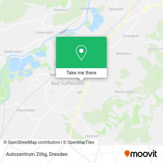 Карта Autozentrum Zillig