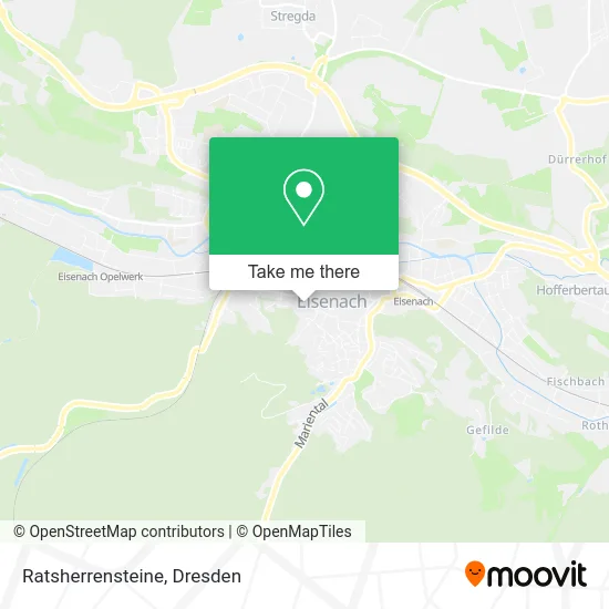 Карта Ratsherrensteine