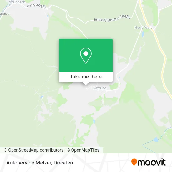Autoservice Melzer map