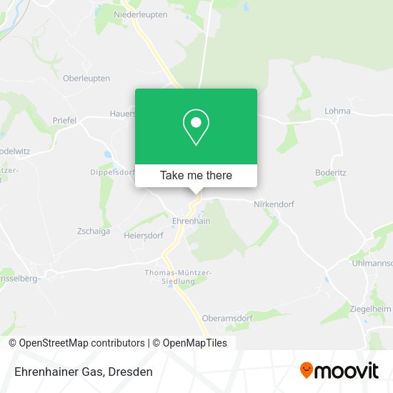 Карта Ehrenhainer Gas