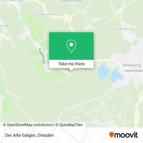 Карта Der Alte Galgen