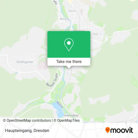 Карта Haupteingang