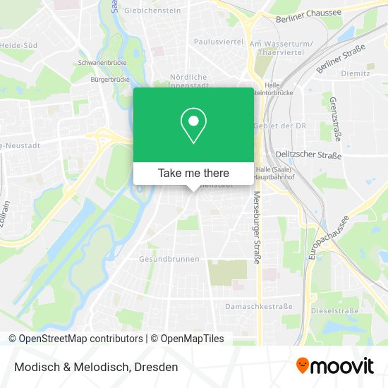 Карта Modisch & Melodisch
