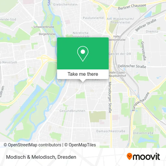 Карта Modisch & Melodisch