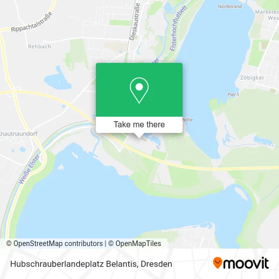 Карта Hubschrauberlandeplatz Belantis