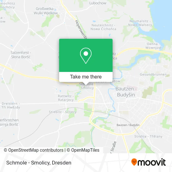 Карта Schmole - Smolicy
