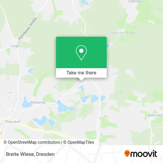 Карта Breite Wiese