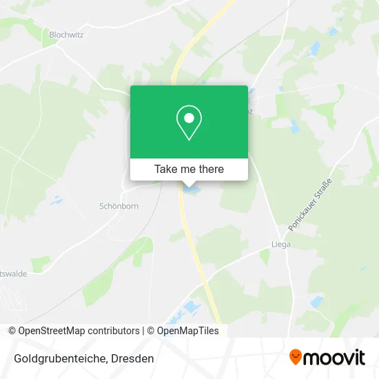 Карта Goldgrubenteiche