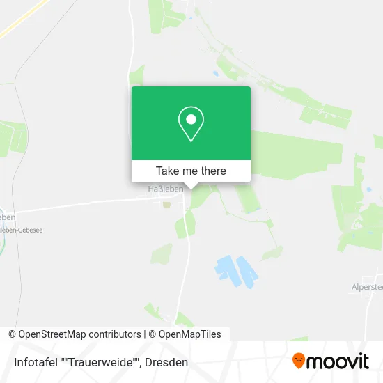 Карта Infotafel ""Trauerweide""