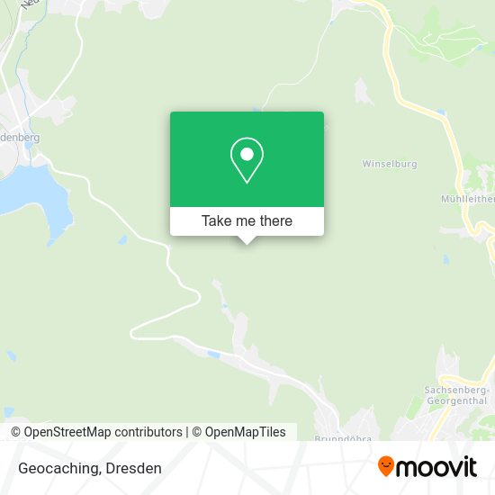 Карта Geocaching