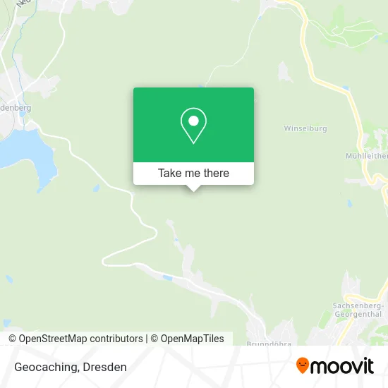 Карта Geocaching