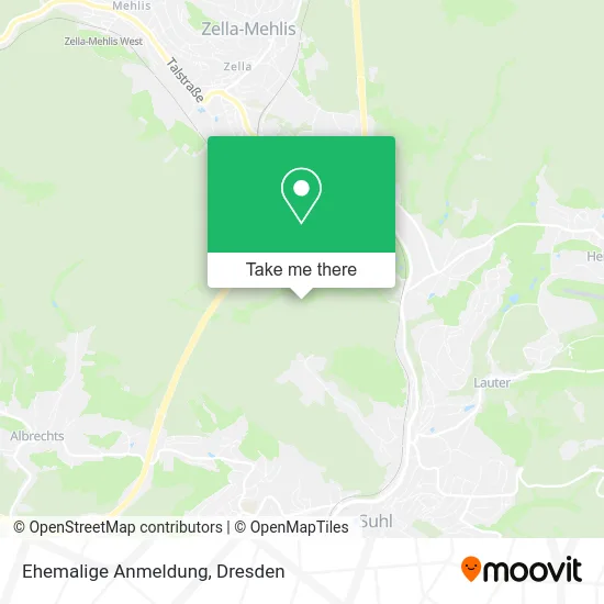 Карта Ehemalige Anmeldung