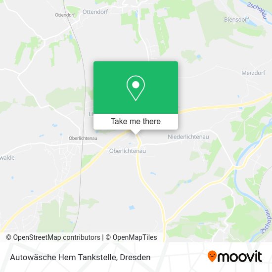 Карта Autowäsche Hem Tankstelle