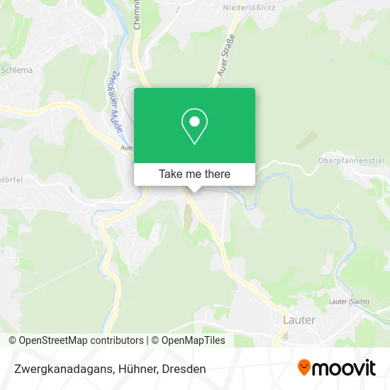 Карта Zwergkanadagans, Hühner