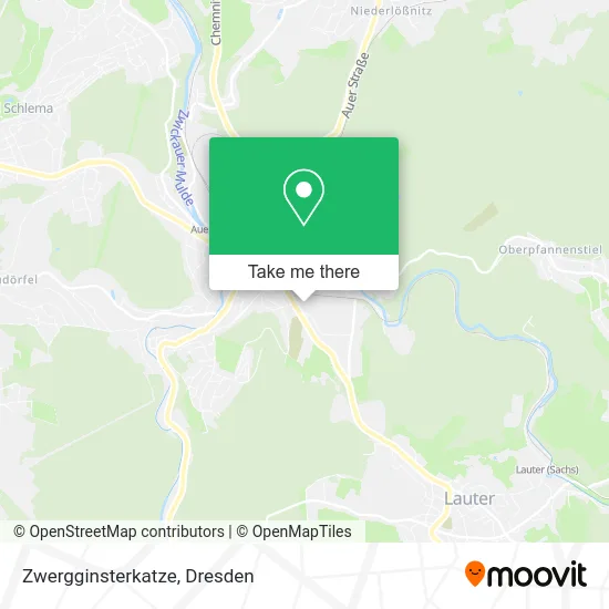 Карта Zwergginsterkatze