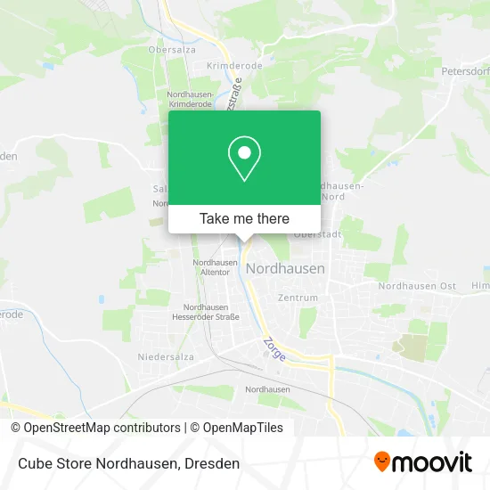 Карта Cube Store Nordhausen