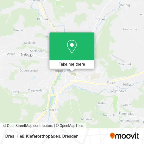 Карта Dres. Heß Kieferorthopäden