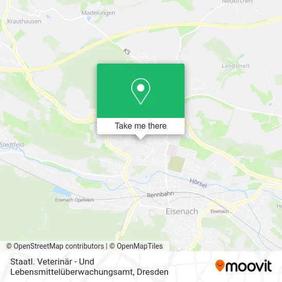 Карта Staatl. Veterinär - Und Lebensmittelüberwachungsamt