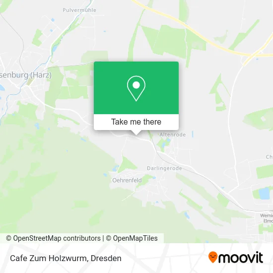 Карта Cafe Zum Holzwurm