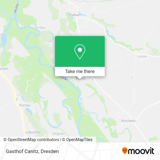 Карта Gasthof Canitz