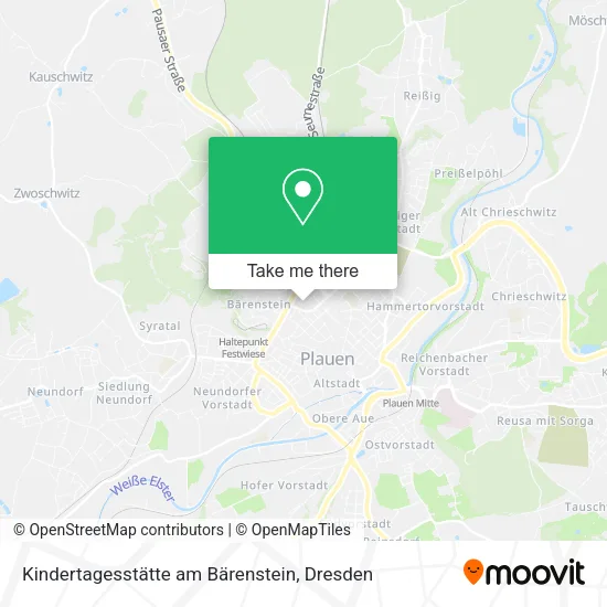 Карта Kindertagesstätte am Bärenstein