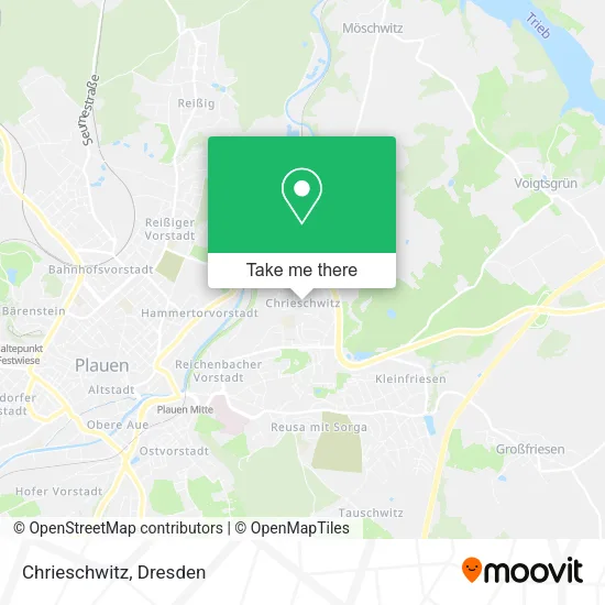 Карта Chrieschwitz