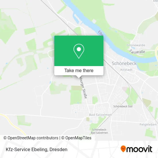 Карта Kfz-Service Ebeling