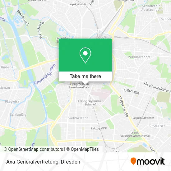 Карта Axa Generalvertretung