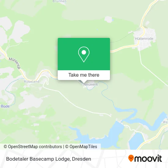 Карта Bodetaler Basecamp Lodge
