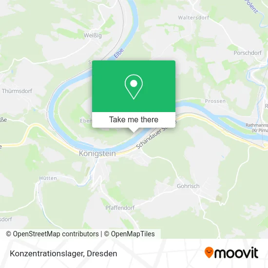 Карта Konzentrationslager